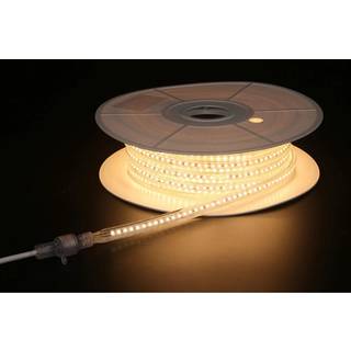 35m LongRun LED strip - 8W/m, uden spændingsfald, 24V, IP67, 120 LED pr. meter - Kulør : Varm