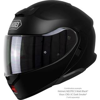 Shoei Neotec 3 Granat Metallic Klaphjelm rød L