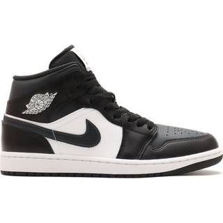 Air Jordan 1 Mid-sko til mænd - sort - 45