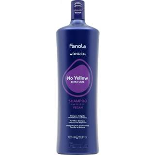 Fanola Hårpleje Wonder No Yellow Extra Care Shampoo 1000 ml (335,00 kr / 1 l) - 1000 ml