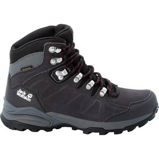 Vandresko dame - Jack Wolfskin Refugio Texapore Mid W - Sort - 41