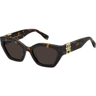Tommy Hilfiger Kvinde TH 1979/S 086/70 Solbriller Acetat Havana Brun Cat Eye