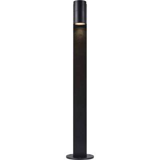 Vejlampe Tin 80, sort, aluminium, IP44, GU10