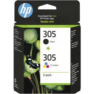 HP Multipack blækpatroner, sort & farve 6ZD17AE