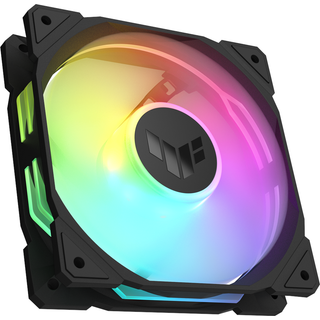 ASUS TUF GAMING TR120 - Kabinet køler - 120mm - Sort med RGB LED lys - 29 dBA