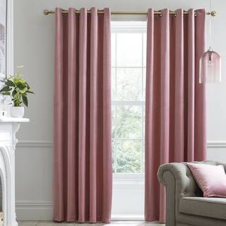 Laurence Llewelyn-Bowen Montrose Velvet Blackout Thermal Gardiner til gardinstang229 x 183cm