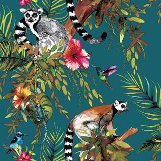 Albany Wallpaper Lemur 12402