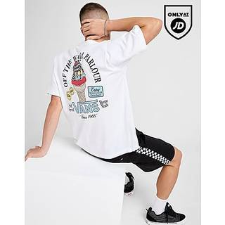 Vans Check Scoop T-Shirt, Hvid - M