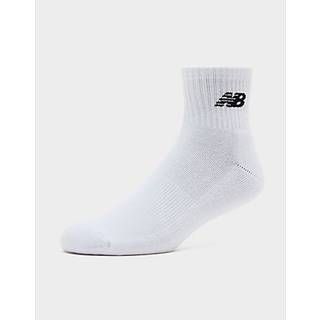 New Balance 6-Pack Quarter Socks, Hvid - 39 - 42
