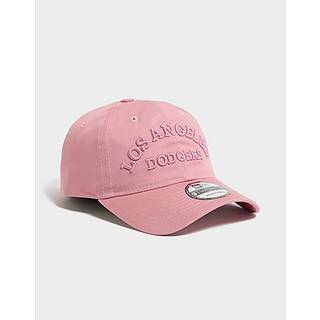 New Era MLB LA Dodgers Script 9TWENTY Cap, Pink - One Size