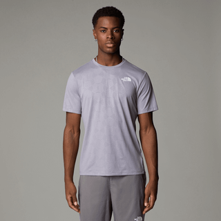 The North Face Performance Embossed T-Shirt, Purple - XS