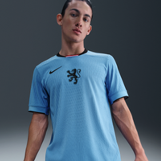 Holland 2025 Match Away (kvindehold) Nike Dri-FIT ADV Authentic-fodboldspillertrøje til mænd - blå - blå - S