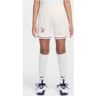 FFF 2025/26 Stadium Away Nike Dri-FIT Replica-fodboldshorts til større børn - brun
