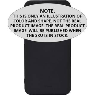 ONSALA Phone Case Samsung S25 Edge Back Silicone Touch Black