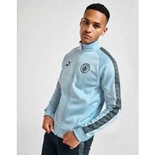 PUMA Manchester City KING Anthem Jacket Men, Clothing, Silver Sky/Deep Navy, XS - Deep Navy - XS