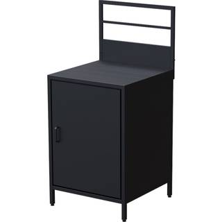 VARI udekøkken modul 6 skab med enkeltdør (sort)