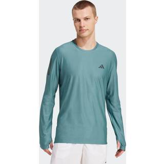adidas Own The Running Shirt Men - Sage, Size M - sage
