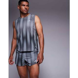 adidas Adizero P Shorts Str. L 3 INCH Grå