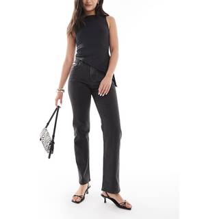 High Rise Straight Jeans - Black - 28RG