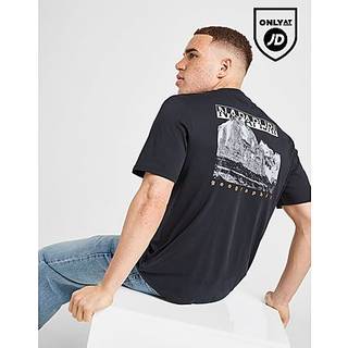 Napapijri Mirada Back Graphic T-Shirt, Sort