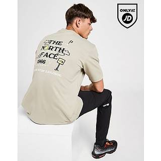 The North Face Oversized Explore Trail T-Shirt, Stone - M