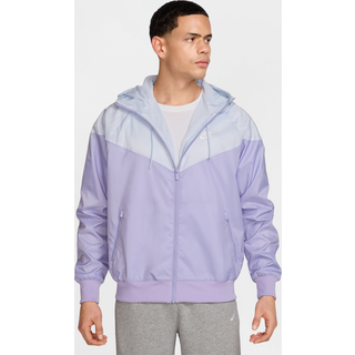 Nike Sportswear Windrunner-jakke med hætte til mænd - lilla - 3XL