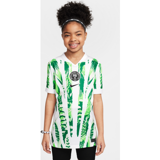 Nigeria 2025 Stadium Away (kvindehold) Nike Dri-FIT Replica-fodboldspillertrøje til større børn - hvid - XL