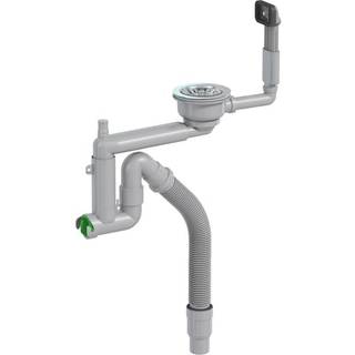 Epoq kurveventil/vandlås indbygningsvask m. 1 kumme