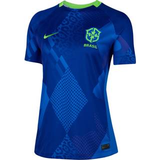 Brasilien 2025 Stadium Away (kvindehold) Nike Dri-FIT Replica-fodboldspillertrøje til kvinder - blå - XS (EU 32-34)