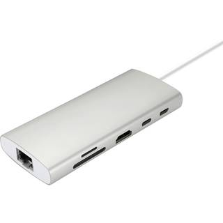 Sandstrøm 9-i-1 USB-C-hub