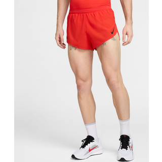 Nike AeroSwift Dri-FIT ADV-løbeshorts med indershorts (5 cm) til mænd - rød