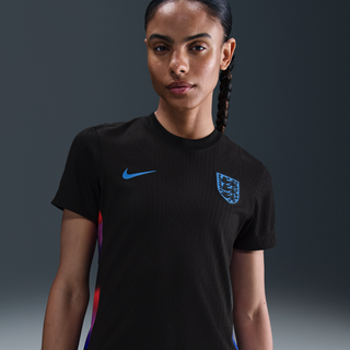England 2025 Match Away (kvindehold) Nike Dri-FIT ADV Authentic-fodboldspillertrøje til kvinder - sort - XS (EU 32-34)