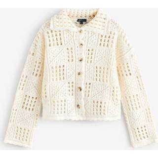 Nobodys Child Pointelle Stitch Cardigan med V-halsSmall