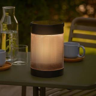 Nordlux Solar Coupar Bordlampe Sort 3.2W 150lm - 830 Varm Hvid | 3-Trin Dæmpbar