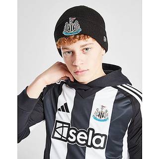 New Era Newcastle United FC Cuffed Beanie Hat Junior, Sort - One Size