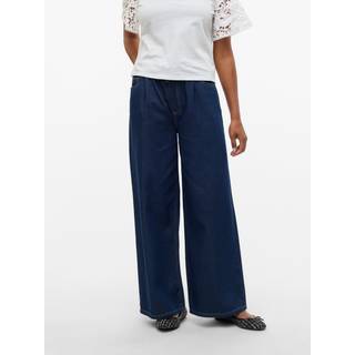 Vmvaleria Mid Rise Wide Leg Fit Jeans