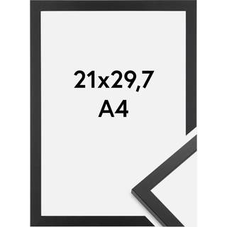 Ramme Trendy Sort 21x29,7 cm (A4)