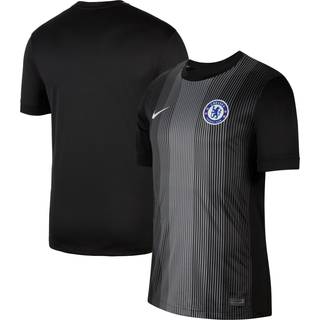 Kortærmet Chelsea FC 2025/26 Stadium Goalkeeper Nike Dri-FIT Replica-fodboldspillertrøje til større børn - sort - XS