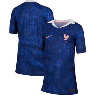 FFF 2025 Stadium Home (kvindehold) Nike Dri-FIT Replica-fodboldspillertrøje til større børn - blå