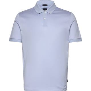 Poloshirt i merceriseret bomuld med mikromønster
