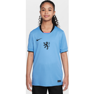 Holland 2025 Stadium Away (kvindehold) Nike Dri-FIT Replica-fodboldspillertrøje til større børn - blå - L