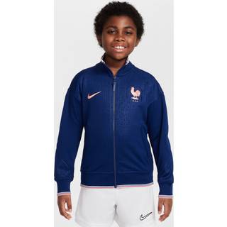 Frankrig Academy Pro Nike Dri-FIT Anthem-fodboldjakke til større børn - blå - L