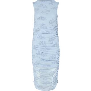 Pcmerry Sl Ruching Short Dress