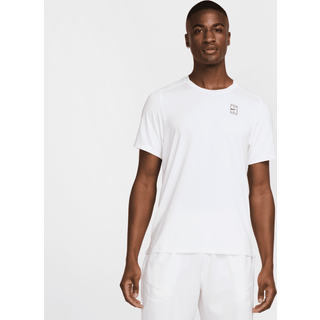 NikeCourt Advantage Dri-FIT-tennisoverdel til mænd - hvid - L