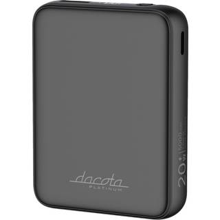 Dacota Platinum AM5 20 W powerbank 5000 mAh, sort ➞ På lager - klar til levering