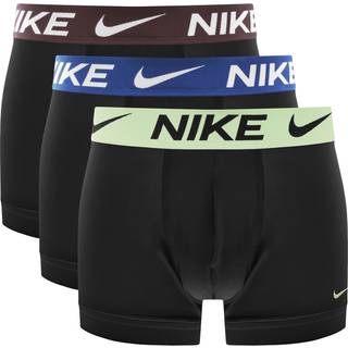 Nike Essential Micro 3 Pack Trunks Black