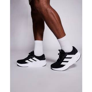 adidas Adistar 4 Neutral Running Shoe Men - Black, White, Size 7.5 - black