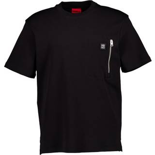 HUGO Herren T-Shirt schwarz