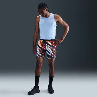 Nike Dri-Fit Stride 7 Inch Brief-Lined Shorts OP2 Str. XL Sort / Rød