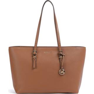 MK Quinn Large Pebbled Leather Tote Bag - Brown - Michael Kors - ONE SIZE